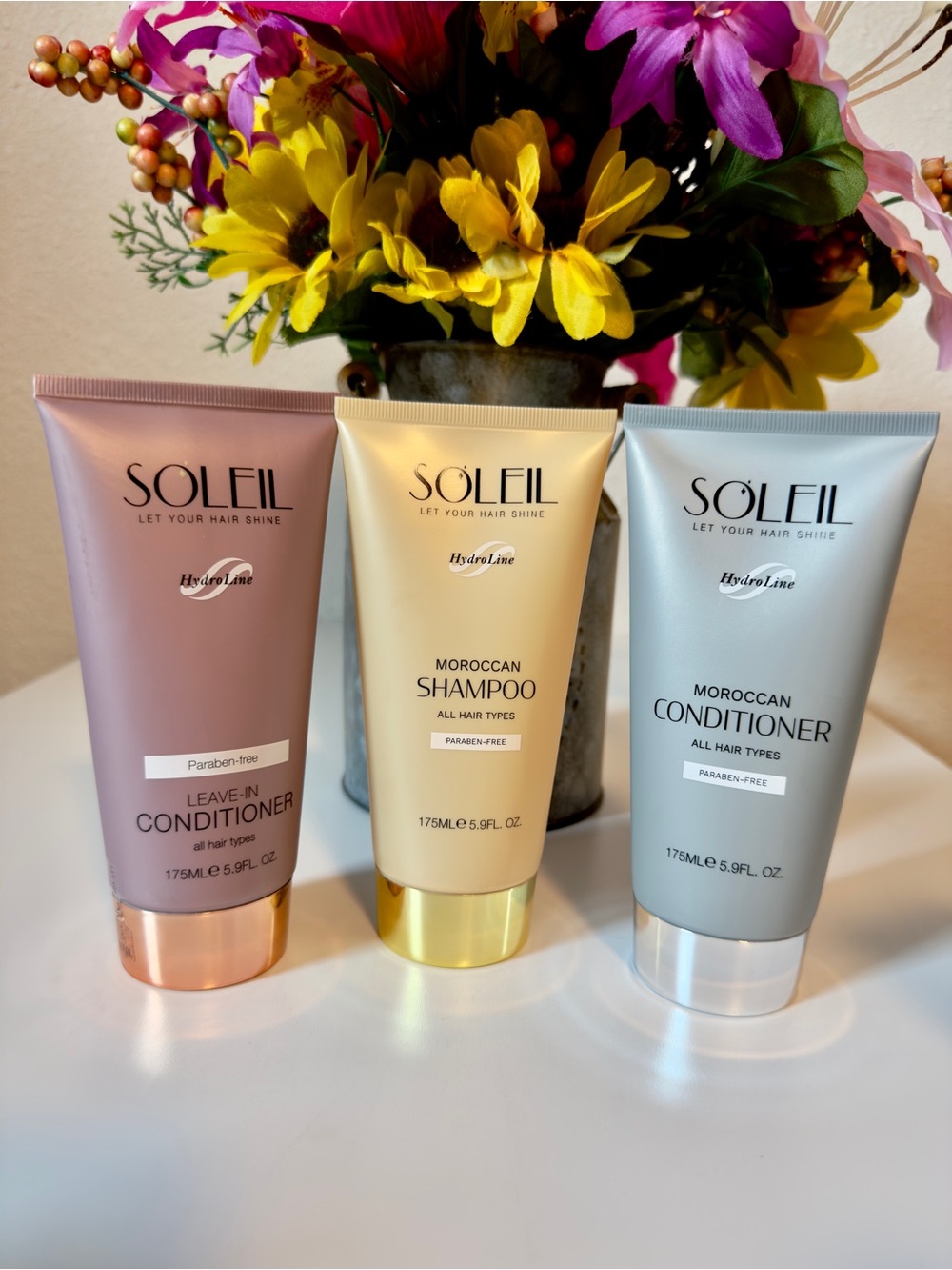SOLEIL Professional Moroccan & 24K Hair Care Set - Picture 3 of 9